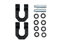 Load image into Gallery viewer, DV8 Offroad Elite Series D-Ring Shackles - Pair (Black)-Bumper Accessories-DV8 Offroad-810087812317-
