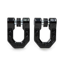Load image into Gallery viewer, DV8 Offroad Elite Series D-Ring Shackles - Pair (Black)-Bumper Accessories-DV8 Offroad-810087812317-