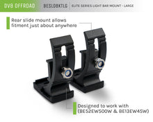 Load image into Gallery viewer, DV8 Offroad Elite Series Light Bar Mount - Large-Light Mounts-DV8 Offroad