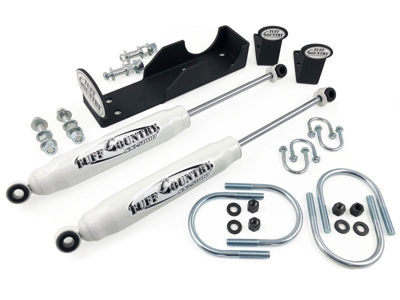 Tuff Country 08-12 Dodge Ram 3500 4wd Dual Steering Stabilzer (In-Line Style)-Steering Stabilizer-Tuff Country