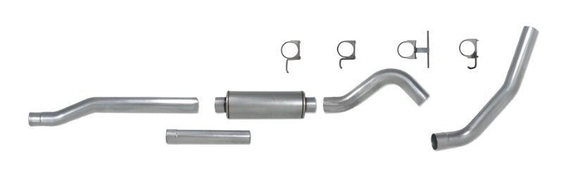 Diamond Eye KIT 4in CB SGL AL: 03-07 FORD 6.0L F250/F350-Catback-Diamond Eye Performance
