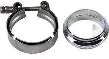 Load image into Gallery viewer, Granatelli 4.0in Flat Flanges w/V-Band Clamp Granatelli Motor Sports