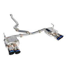 Load image into Gallery viewer, Remark 2015+ Subaru WRX/STi 4in Quad Cat-Back Exhaust Titanium Stainless Non-Resonated-Catback-Remark