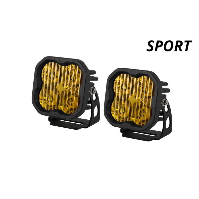 Diode Dynamics SS3 Sport ABL - Yellow Combo Standard (Pair)-Light Accessories and Wiring-Diode Dynamics-691025931525-