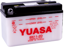 Load image into Gallery viewer, Yuasa 6N11-2D Conventional 6 Volt Battery-Batteries-Yuasa Battery