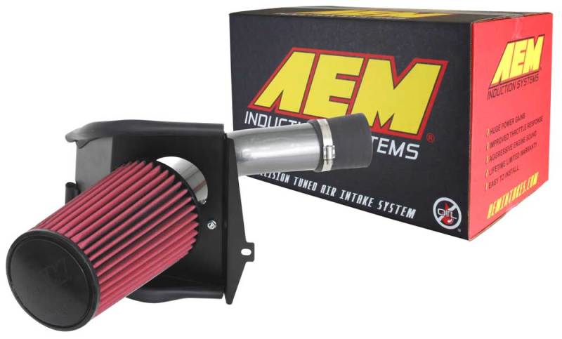 AEM 08-14 WRX/STi Cold Air Intake Sytem - Gunmetal Gray-Cold Air Intakes-AEM Induction