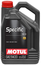 Load image into Gallery viewer, Motul 5L Specific 948B 5W20 Oil Motul