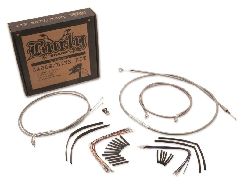 Burly Brand Control Kit ABS 16in - Stainless Steel Burly Brand