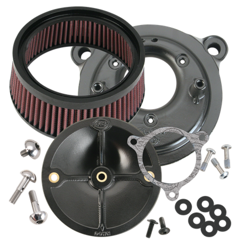 S&S Cycle 08-16 Tri-Glide & CVO Models Stealth Air Cleaner Kit w/o Cover S&S Cycle