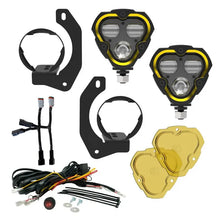 Load image into Gallery viewer, KC HiLiTES FLEX ERA 3 Dual Mode SAE Fog Lights - 2-Light Master Kit for Jeep JK/JL/JT Steel Bumpers KC HiLiTES