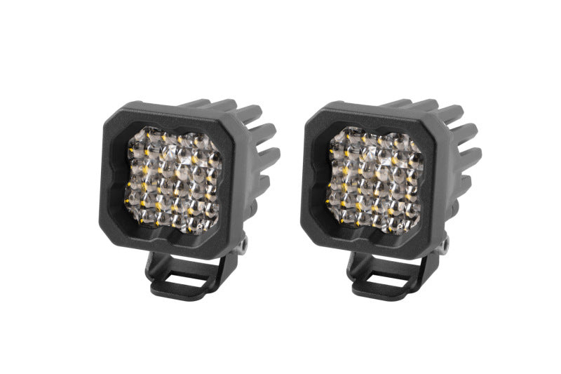 Diode Dynamics Stage Series C1 LED Pod Pro - White Flood Standard RBL (Pair) Diode Dynamics