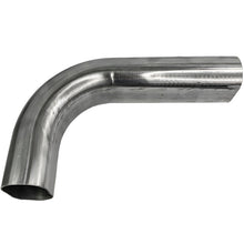 Load image into Gallery viewer, Granatelli 3in Oval Stainless Steel Vertical Radius 90 Deg bend 4.5in Bend Radius Tubing Granatelli Motor Sports