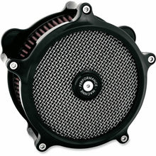 Load image into Gallery viewer, Performance Machine Air Cleaner - Black Ano-Air Filters - Direct Fit-Performance Machine