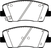 Load image into Gallery viewer, EBC 2019+ Genesis G70 2.0T Yellowstuff Front Brake Pads - EBC DP42358R