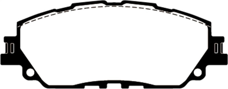 EBC 2019+ Lexus ES300H 2.5L Hybrid Yellowstuff Front Brake Pads - EBC DP42378R