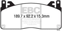 Load image into Gallery viewer, EBC 2015+ Ford Mustang GT350 Bluestuff Front Brake Pads - EBC DP53055NDX