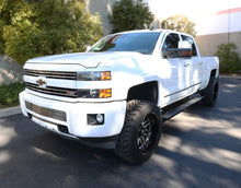 Load image into Gallery viewer, Go Rhino 15-19 Chev Silverado 2500HD/3500HD CC (Diesel) 4dr E-BOARD E1 Running Board Kit - Tex. Blk Go Rhino