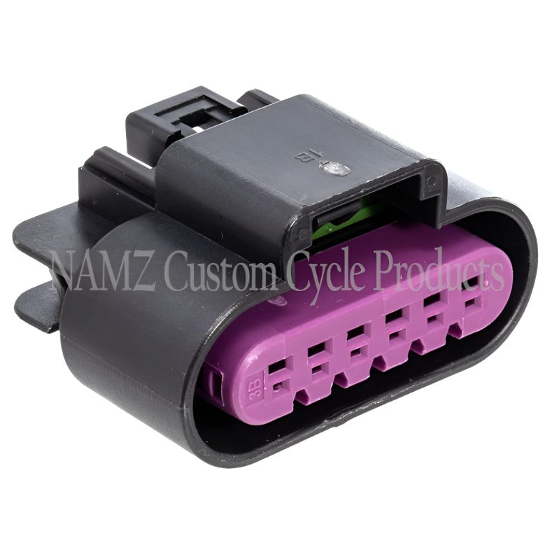 NAMZ 17-23 V-Twin M8 Models Throttle Control 6-Position Connector Kit (HD 69201394)-Wiring Connectors-NAMZ
