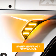 Load image into Gallery viewer, XK Glow Amber Jeep Air Vent Light w/ Turn Signal &amp; Running Light-Light Accessories and Wiring-XKGLOW