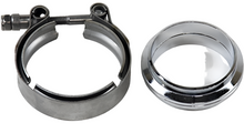 Load image into Gallery viewer, Granatelli 2.25in Flat Flanges w/V-Band Clamp Granatelli Motor Sports