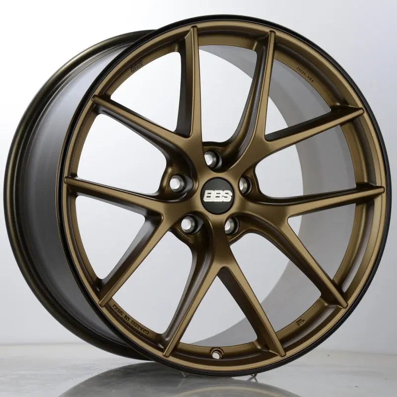BBS CI-R 20x11.5 5x120 ET52 Bronze Rim Protector Wheel -82mm PFS/Clip Required BBS