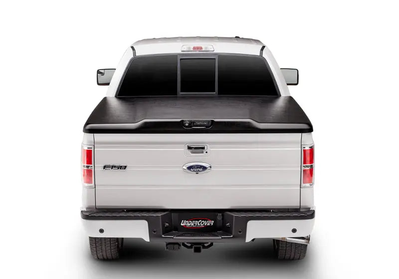 UnderCover 2021 Ford F-150 Ext/Crew Cab 6.5ft Elite Bed Cover - Black Textured Undercover