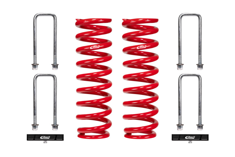 Eibach 19-21 Toyota Tundra PRO-Lift Kit Springs Front Springs & Rear 1in. Block-Eibach-EIBE30-82-079-04-22