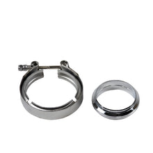 Load image into Gallery viewer, Granatelli 3.0in Aluminum Mating Male to Female Flanges w/V-Band/O-Ring Seal Granatelli Motor Sports