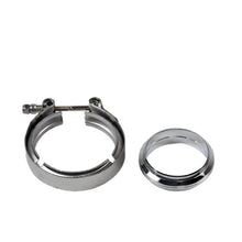 Load image into Gallery viewer, Granatelli 3.5in Aluminum Mating Male to Female Flanges w/V-Band/O-Ring Seal Granatelli Motor Sports