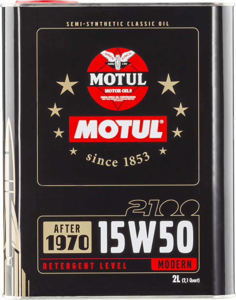 Motul 15W50 Classic 2100 Oil - 10x2L Motul