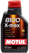 Load image into Gallery viewer, Motul 1L Synthetic Engine Oil 8100 0W40 X-MAX - Porsche A40 Motul