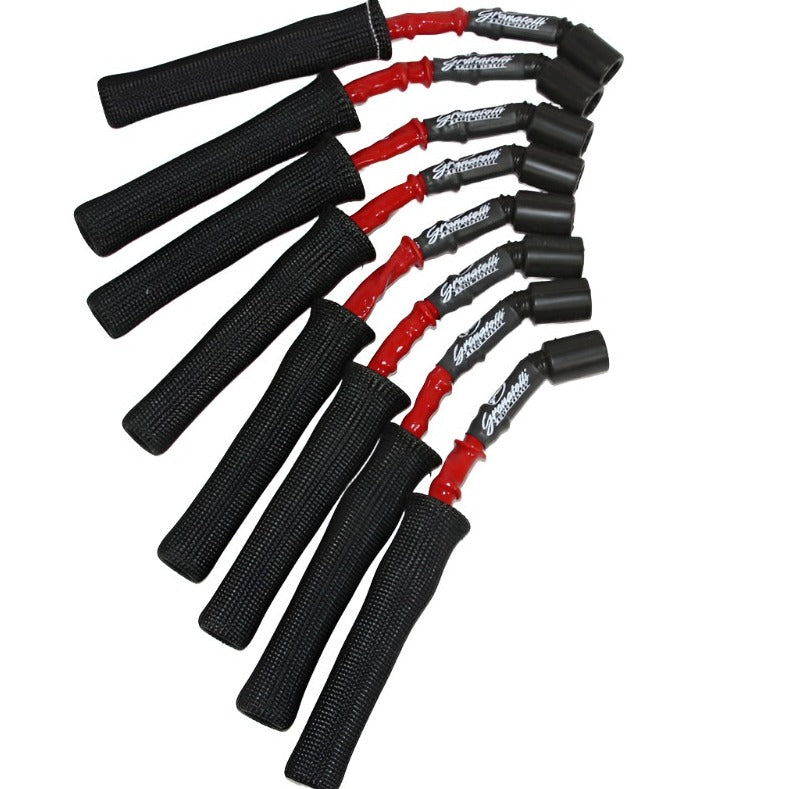Granatelli 14-23 GM L83 5.3L/L86 6.2L Hi-Perf Coil-Near-Plug Wire Conn Kit w/Red Jacket/Blk Sleeve Granatelli Motor Sports