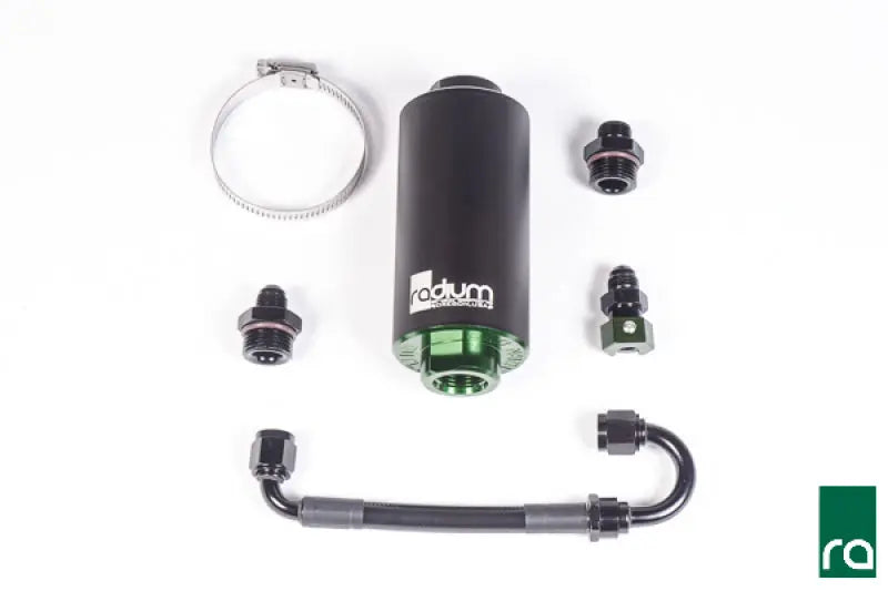 Radium Engineering Porsche 996/997.1 AWD Fuel Filter Kit w/ 10 Micron Stainless Filter Radium Engineering