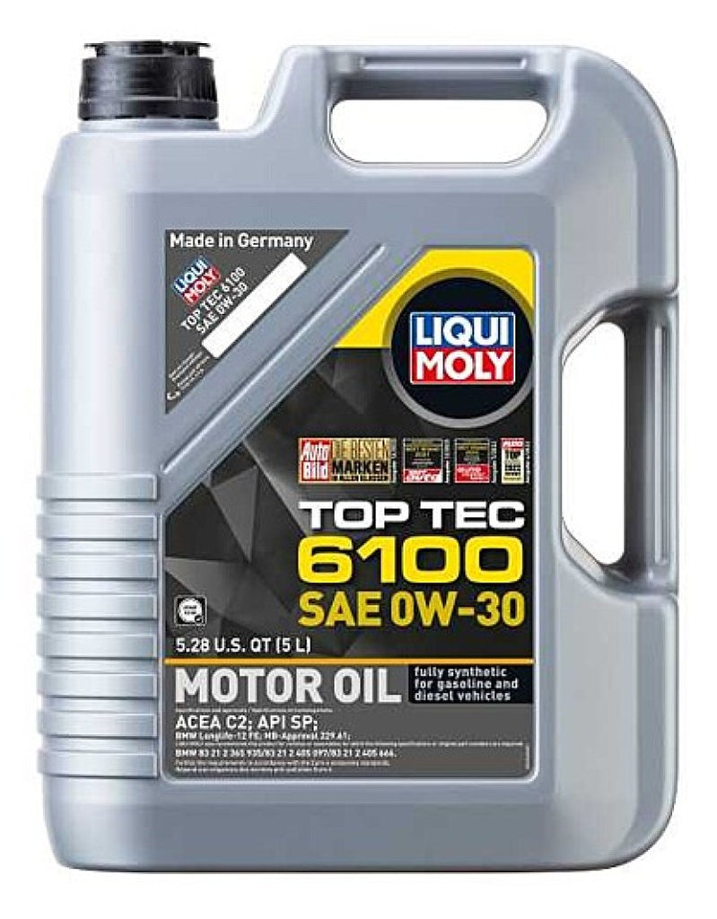 LIQUI MOLY 5L Top Tec 6100 Motor Oil SAE 0W30 LIQUI MOLY