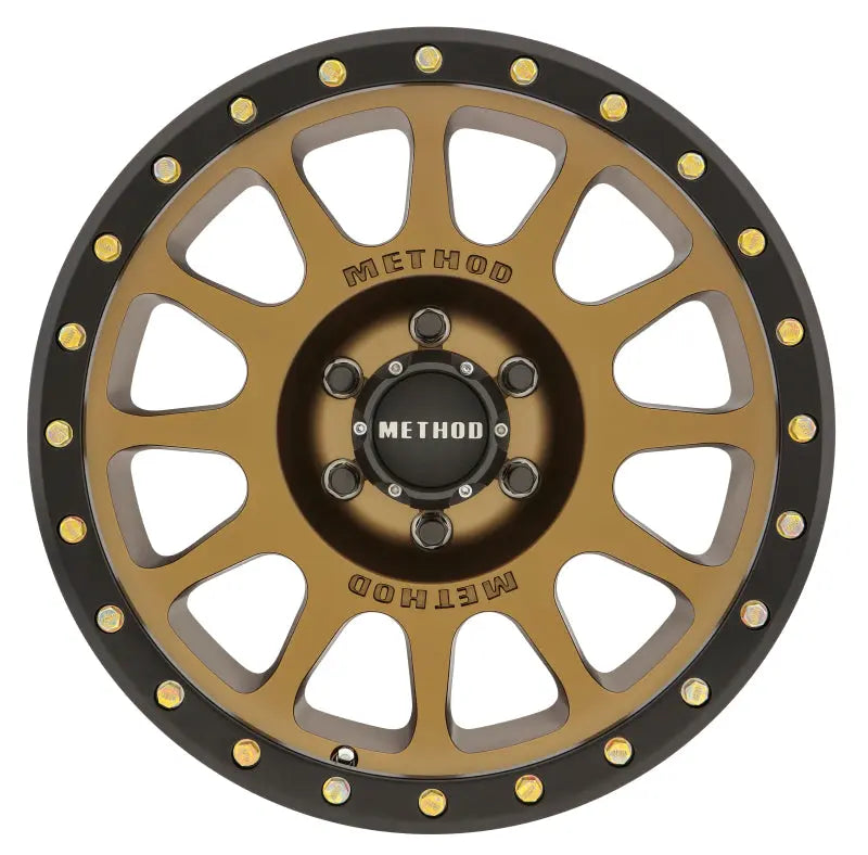 Method MR305 NV 20x9 +18mm Offset 6x135 94mm CB Method Bronze/Black Street Loc Wheel Method Wheels