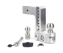 Load image into Gallery viewer, Weigh Safe 8in Drop Hitch w/Built-in Scale &amp; 3in Shank (10K/21K GTWR) w/WS05 - Aluminum-Hitch Ball Mounts-Weigh Safe