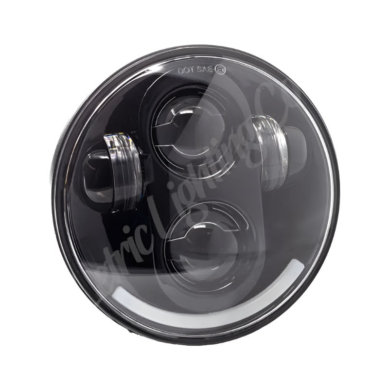 Letric Lighting 5.75? LED Black Premium Headlight Letric Lighting