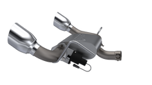 Load image into Gallery viewer, QTP 07-18 Jeep Wrangler 3.6L/3.8L 304SS Screamer Axle Back Exhaust w/4in Tips QTP