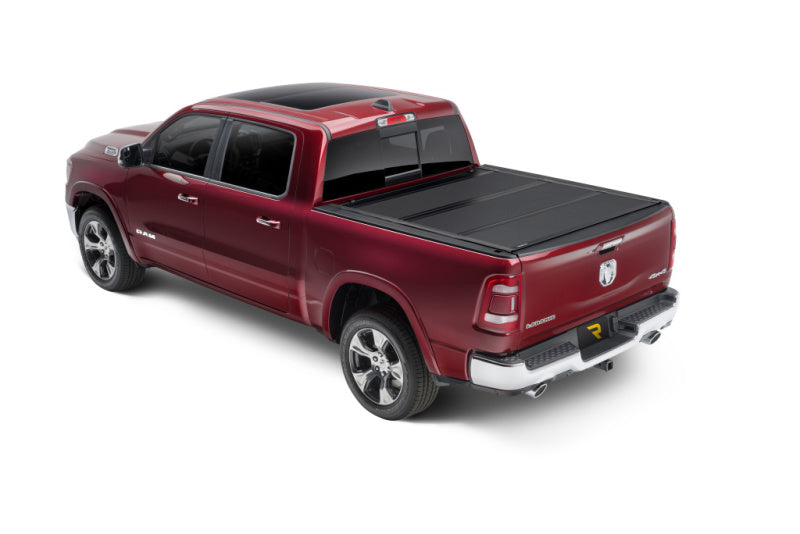 UnderCover 09-18 Ram 1500 (w/o Rambox) (19-20 Classic) 5.7ft Armor Flex Bed Cover - Black Textured-Bed Covers - Folding-Undercover