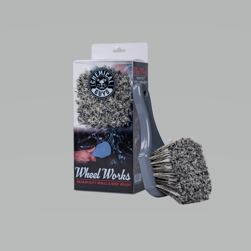 Chemical Guys Wheel Works Wheel & Body Brush Chemical Guys