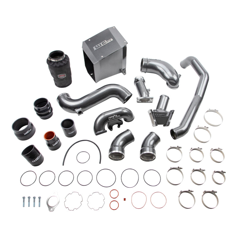 Wehrli 06-07 Chevrolet 6.6L Duramax LBZ Stage 2 High Flow Bundle Kit - WCFab Grey - Black Ops Auto Works