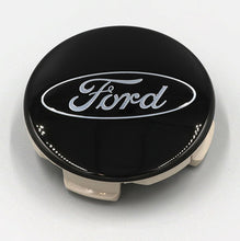 Load image into Gallery viewer, Ford Racing Ford Truck/SUV Black And Chrome Wheel Center Cap Kit Ford Racing