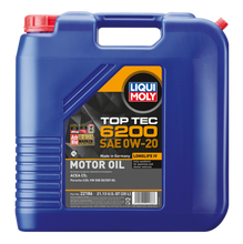 Load image into Gallery viewer, LIQUI MOLY 20L Top Tec 6200 Motor Oil SAE 0W20 LIQUI MOLY