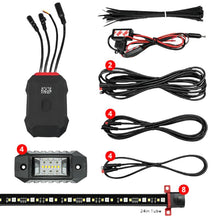 Load image into Gallery viewer, XK Glow RGBW Addressable LED Underglow Kits Advanced XKalpha App Controlled-Light Accessories and Wiring-XKGLOW
