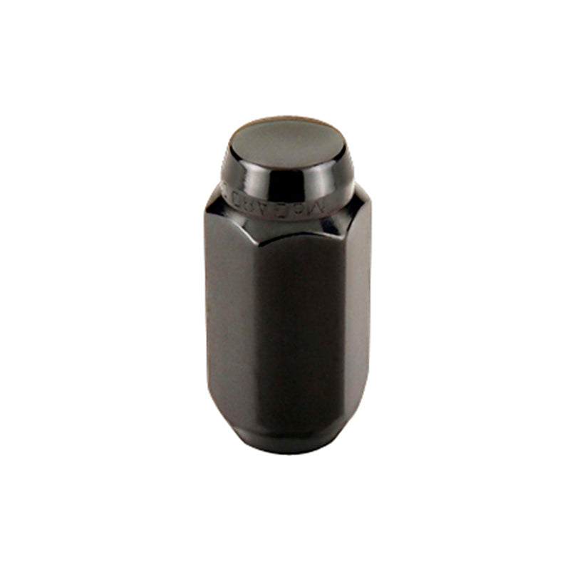 McGard Hex Lug Nut (Cone Seat) M14X1.5 / 22mm Hex / 1.945in. Length (4-Pack) - Black McGard