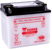 Load image into Gallery viewer, Yuasa YB7C-A Yumicron 12 Volt Battery-Batteries-Yuasa Battery