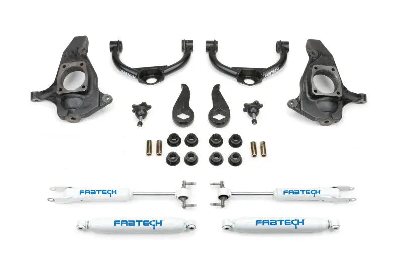 Fabtech 11-19 GM C/K2500HD/3500HD 4in Ultimate System w/Perf. Shocks - Fabtech K1055