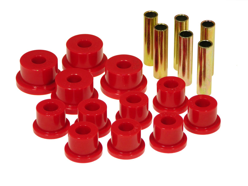 Prothane Suzuki Samurai Spring & Shackle Bushings (Aftermarket Shackles) - Red Prothane