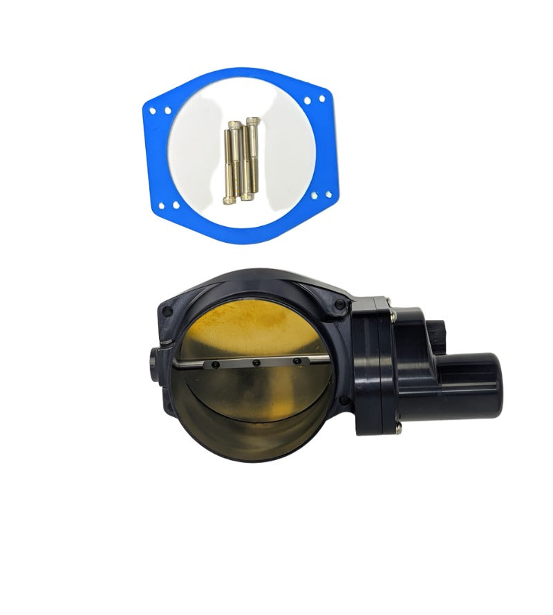 Granatelli 08-23 GM LS3/LSA/LSX Drive-By-Wire 112mm Throttle Body- Black Granatelli Motor Sports