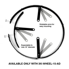 Load image into Gallery viewer, XK Glow Adjustable LED RGB 15In Wheel Ring Light 1pc-Light Accessories and Wiring-XKGLOW